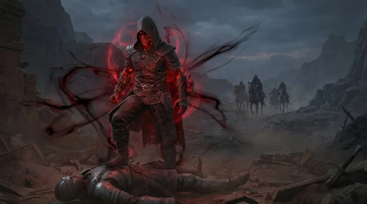 Red Player Corrupted Aura